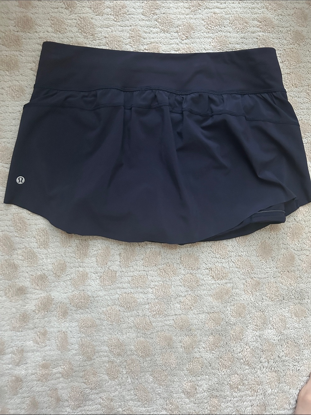 lululemon athletica Navy Circle Skirt with Built-In short